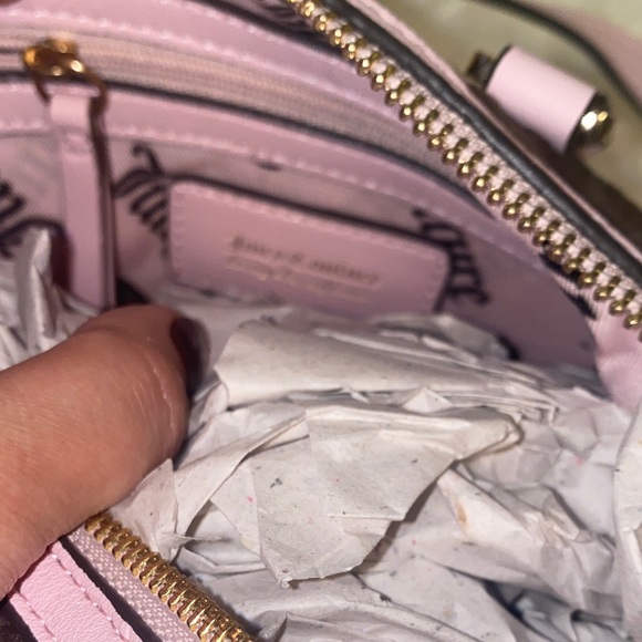 Juicy Couture Scottie Dogs Mini Bag in Pink and Brown - Picture 6 of 9